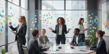 Équipe française innovante collaborant pour débloquer la créativité en 2026