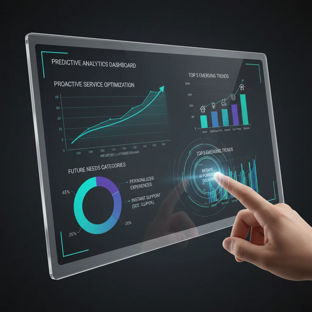 Intelligence artificielle service client prédictif