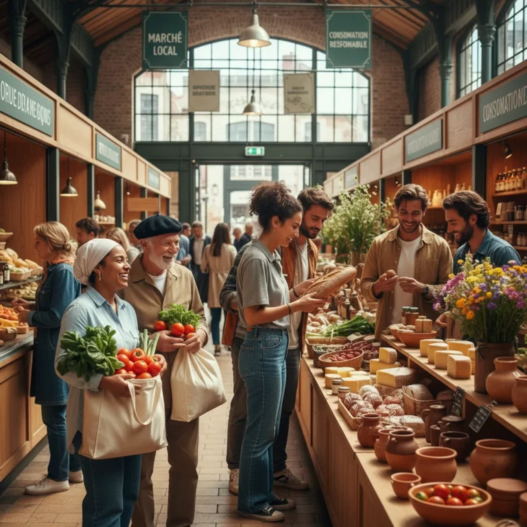 Consommateurs français engagés dans une consommation éthique au marché