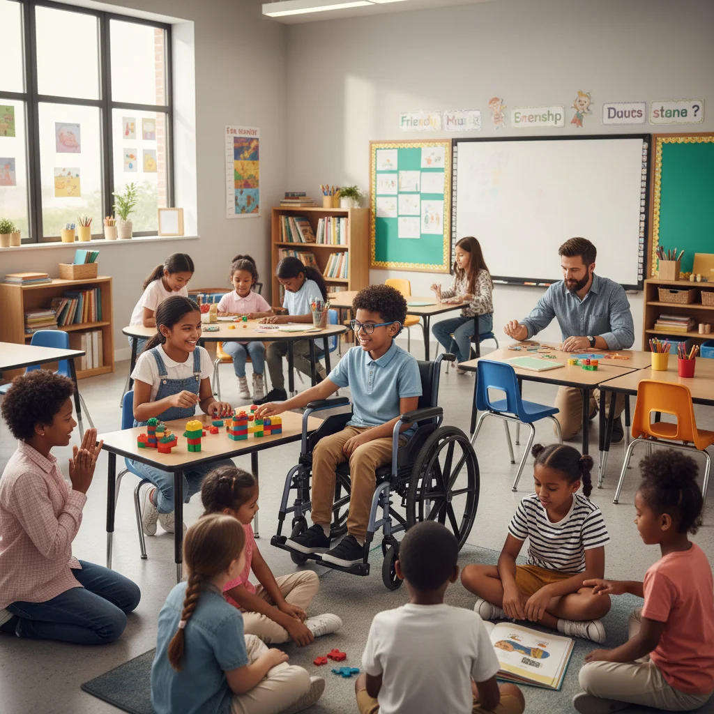 Éducation Inclusive 2026 : Défis et Avancées pour 1,5 Million d’Élèves Handicapés en France